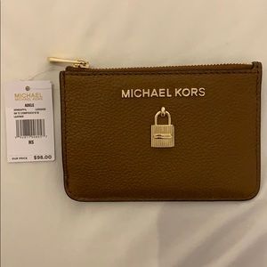 NWT Michael Kors Wallet Cardholder Keychain